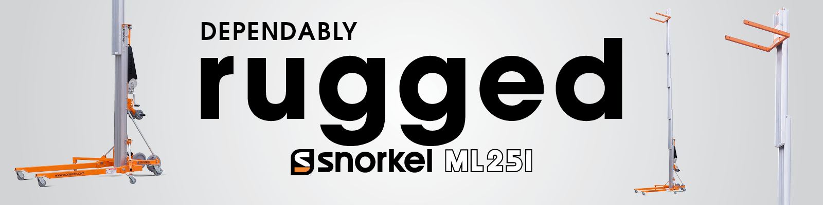 Snorkel ML25I industrial material lift Snorkel ML25I industrial material lift