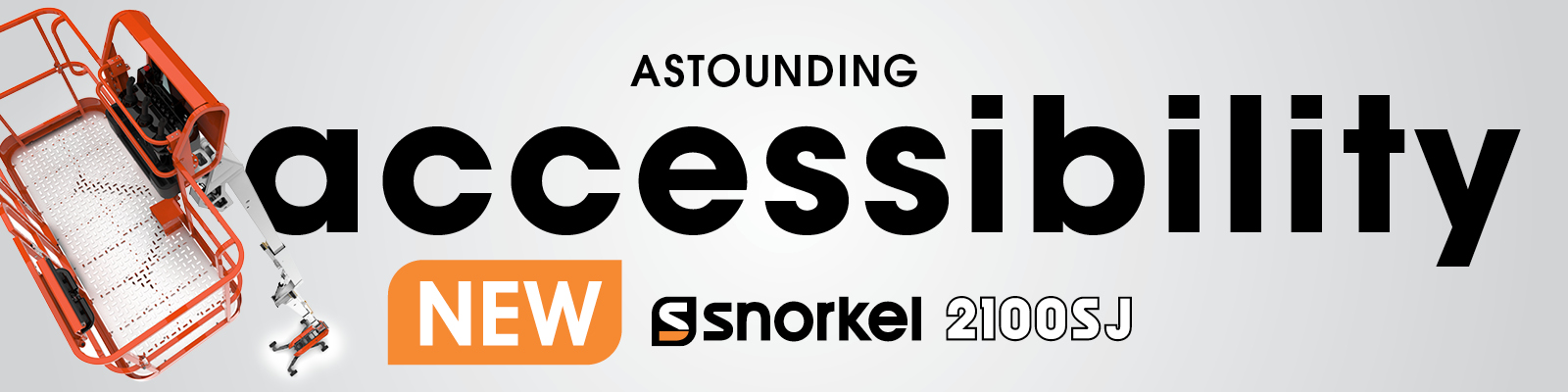 Snorkel 2100SJ diesel telescopic boom lift Astounding Accessibility