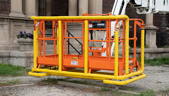 Operating a Bumpguard System on a Boom Lift