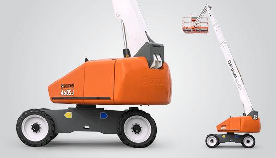 snorkel towable boom lift